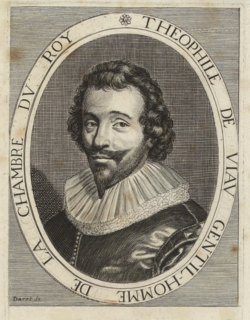 Portrait of Théophile de Viau