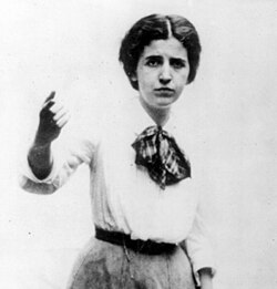 Portrait of Elizabeth Gurley Flynn