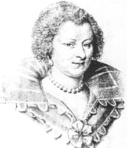 Portrait of Madeleine de Souvré, marquise de Sablé