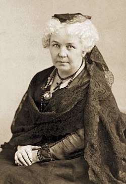 Portrait of Elizabeth Cady Stanton