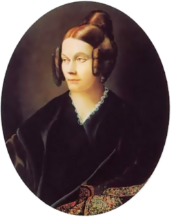 Portrait of Sophie Rostopchine, Comtesse de Ségur