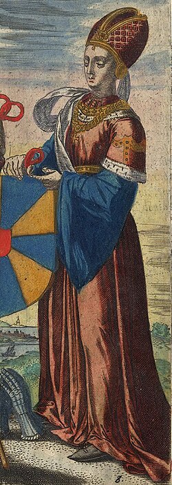 Portrait of Richilde of Hainaut
