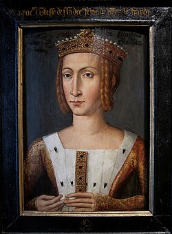 Portrait of Margaret III, Countess of Flanders