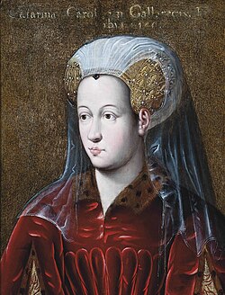 Portrait of Catherine of France, Countess of Charolais