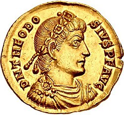 Portrait of Theodosius I