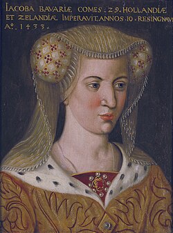 Portrait of Jacqueline, Countess of Hainaut