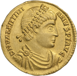 Portrait of Valentinian I
