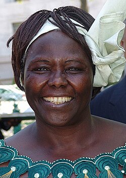 Portrait of Wangari Muta Maathai