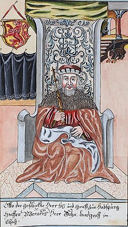 Portrait of Otto II, Count of Habsburg