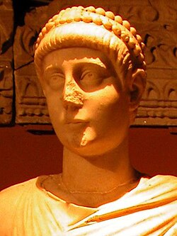 Portrait of Valentinian II