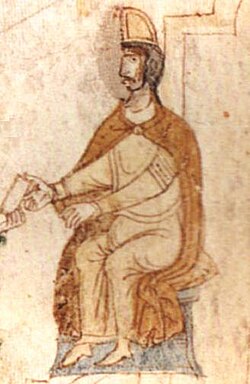 Portrait of Tancred, King of Sicily
