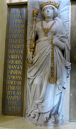 Portrait of Gertrude of Sulzbach
