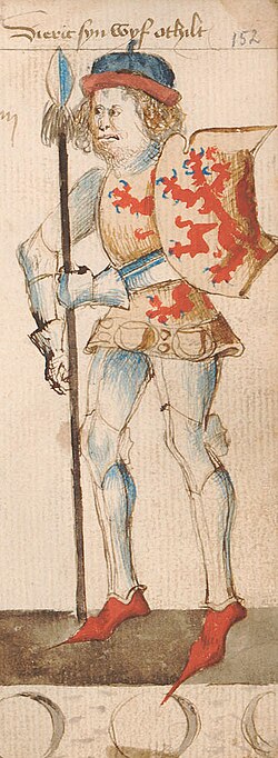 Portrait of Dirk III, Count of Holland