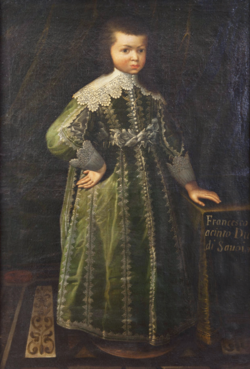 Portrait of Francis Hyacinth of Savoy