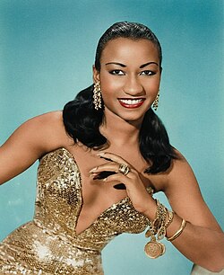 Portrait of Celia Cruz