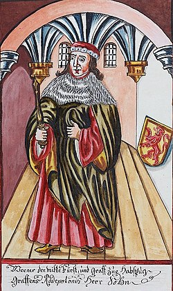 Portrait of Werner I, Count of Habsburg