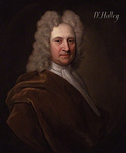 Portrait of Edmond Halley