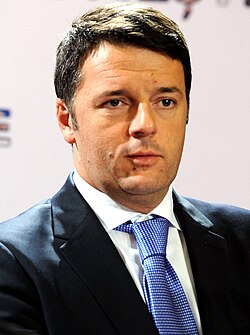 Portrait of Matteo Renzi