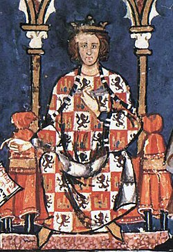 Portrait of Alfonso X of Castile and Leon
