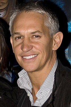 Portrait of Gary Lineker