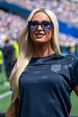 Portrait of Paris Hilton