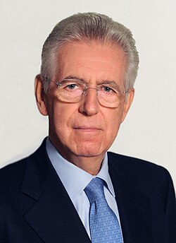 Portrait of Mario Monti