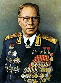 Portrait of Dmitriy Ustinov