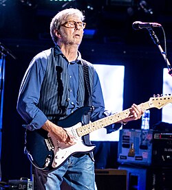 Portrait of Eric Clapton