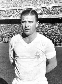 Portrait of Ferenc Puskás
