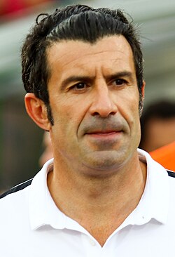 Portrait of Luís Figo