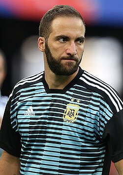 Portrait of Gonzalo Higuaín