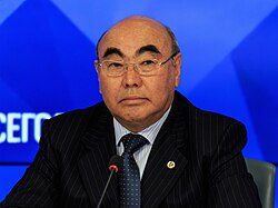 Portrait of Askar Akayev
