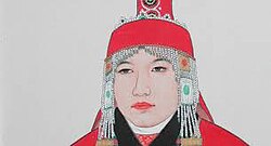 Portrait of Empress Gi