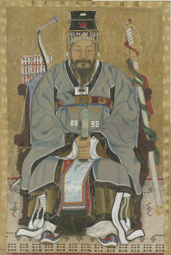 Portrait of Kim Yushin