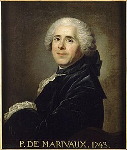 Portrait of Pierre de Marivaux