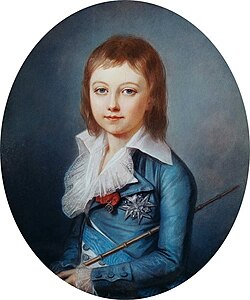 Portrait of Louis XVII of France