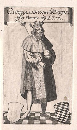 Portrait of Garibald I of Bavaria