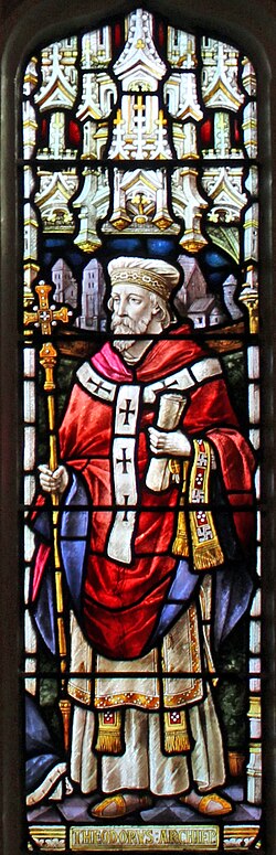 Portrait of Theodore of Tarsus