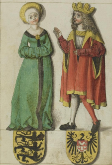 Portrait of Liudolf, Duke of Swabia