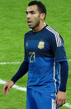 Portrait of Carlos Tevez