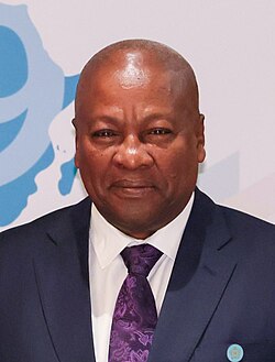 Portrait of John Mahama