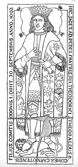 Portrait of Theobald II of Blois