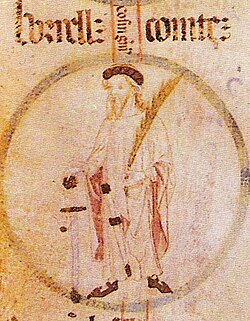 Portrait of Borrell II, Count of Barcelona