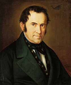Portrait of Franz Xaver Gruber