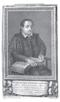 Portrait of Vicente Espinel