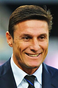Portrait of Javier Zanetti