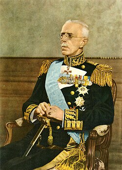 Portrait of Gustaf V of Sweden