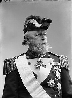 Portrait of Oscar II of Sweden
