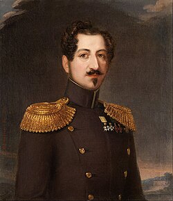 Portrait of Oscar I of Sweden
