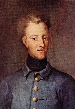 Portrait of Carl XII of Sweden